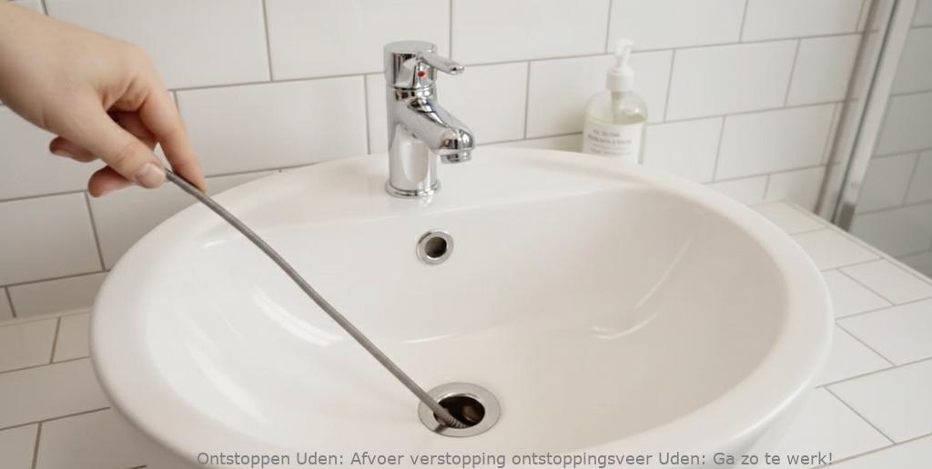 Afvoer verstopping ontstoppingsveer Uden: Ga zo te werk!