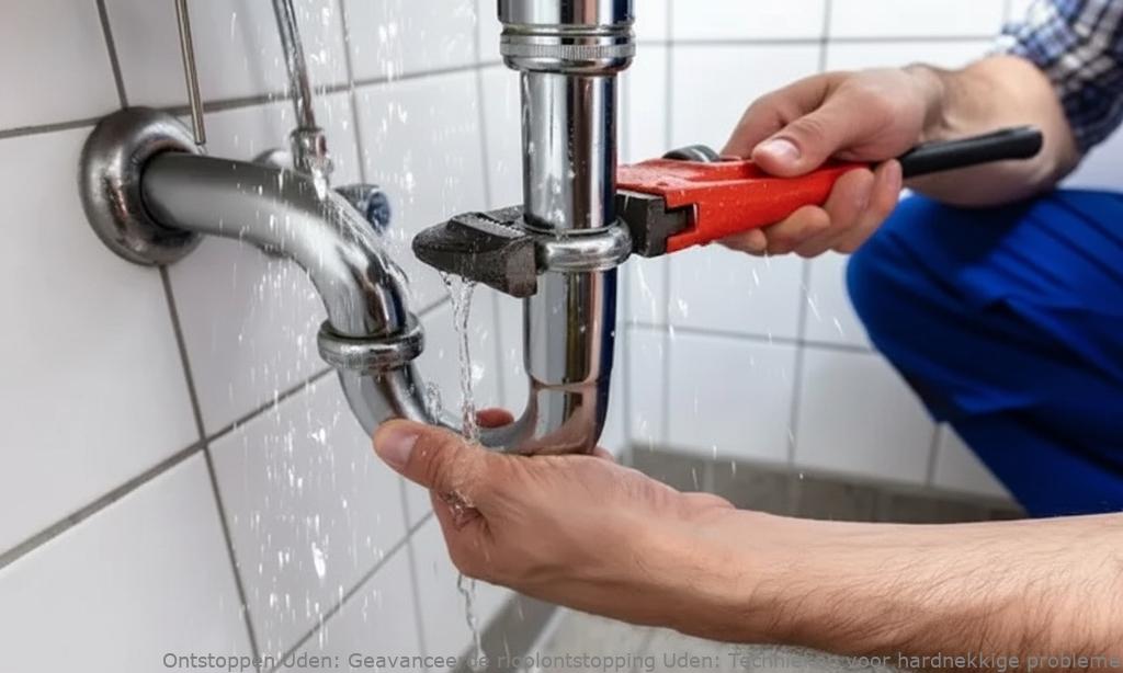 Geavanceerde rioolontstopping Uden: Technieken voor hardnekkige problemen