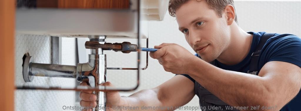 Gootsteen demonteren verstopping Uden, Wanneer zelf doen?