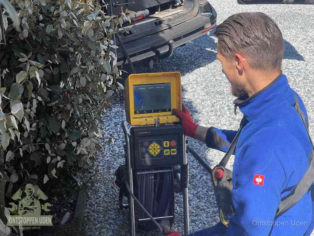 Rioolinspectie met camera in Uden