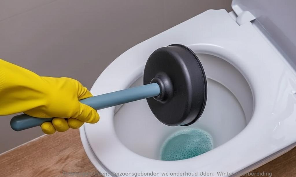 Seizoensgebonden wc onderhoud Uden: Winter voorbereiding