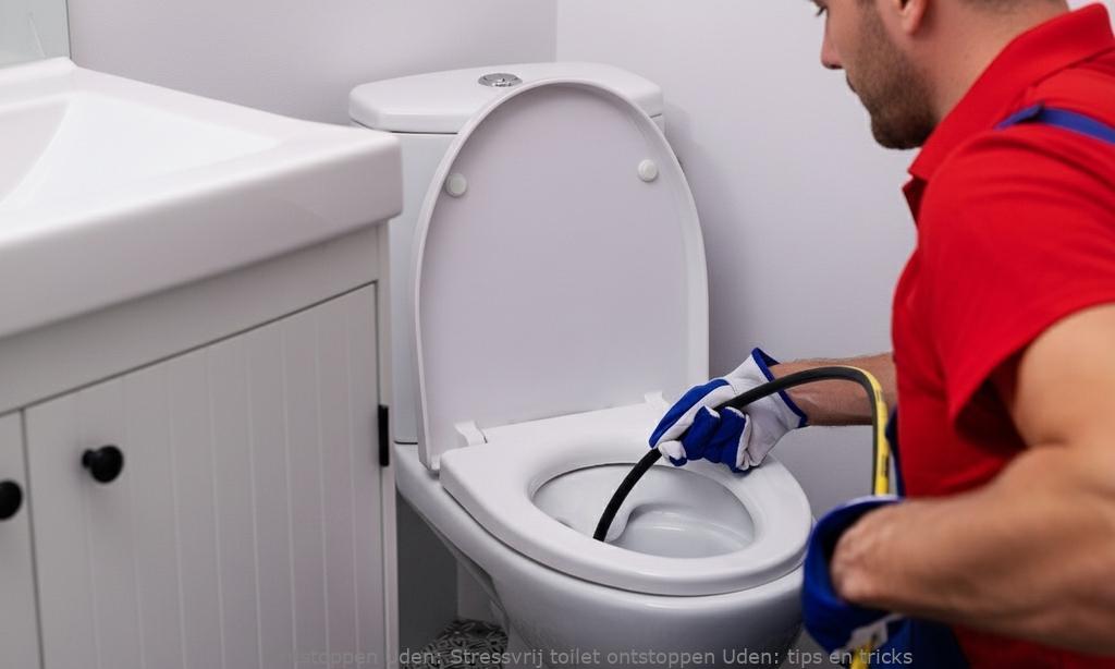 Stressvrij toilet ontstoppen Uden: tips en tricks