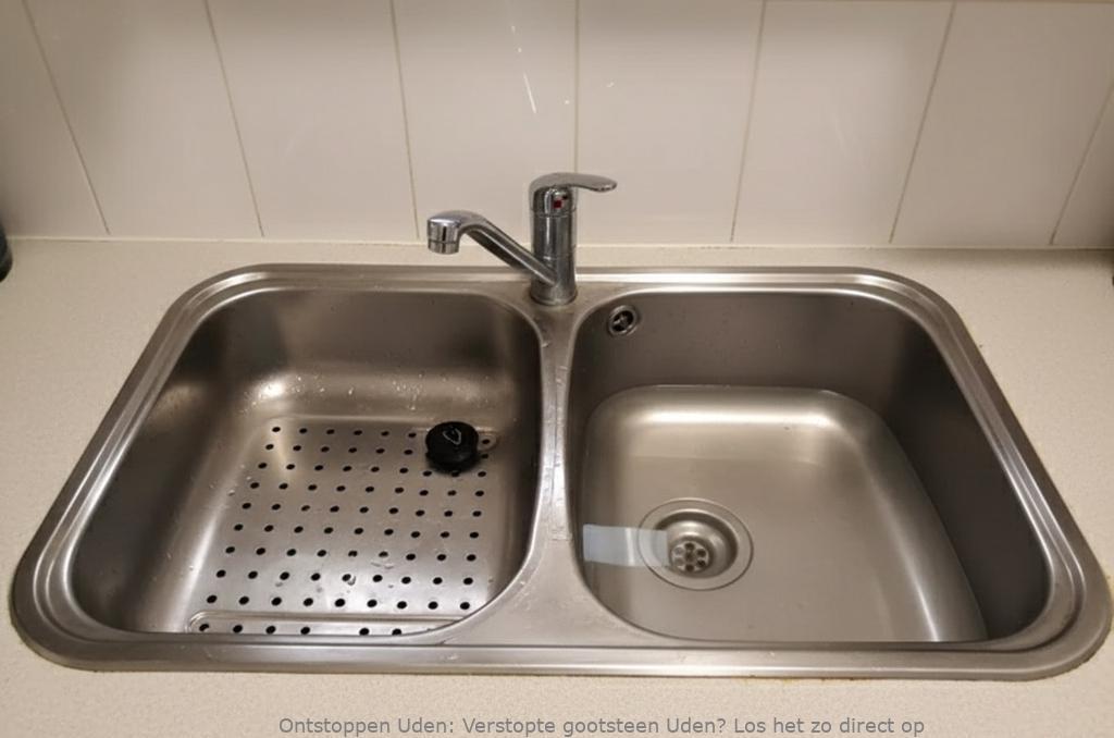 Verstopte gootsteen Uden? Los het zo direct op