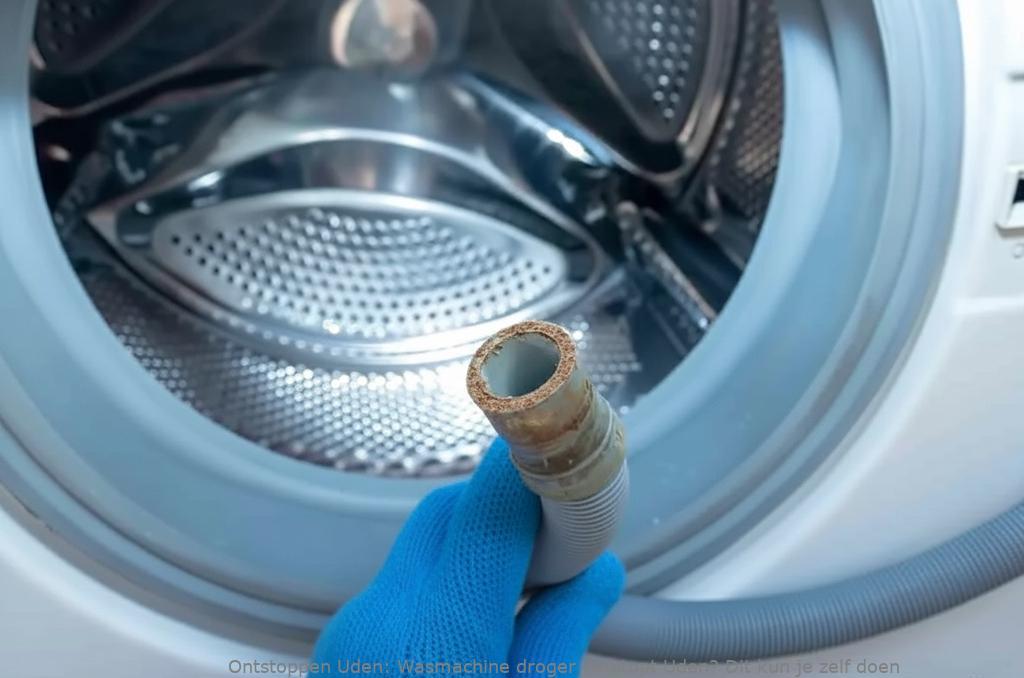 Wasmachine droger verstopt Uden? Dit kun je zelf doen