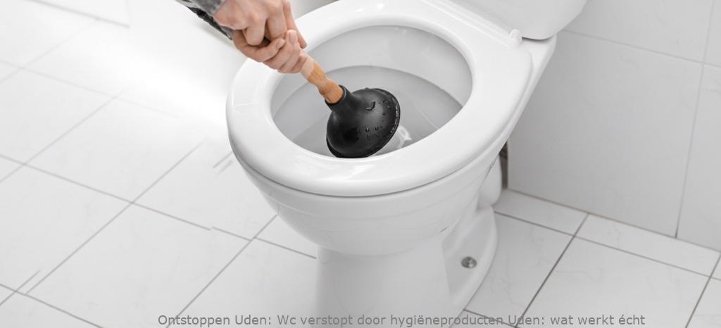 Wc verstopt door hygiëneproducten Uden: wat werkt écht